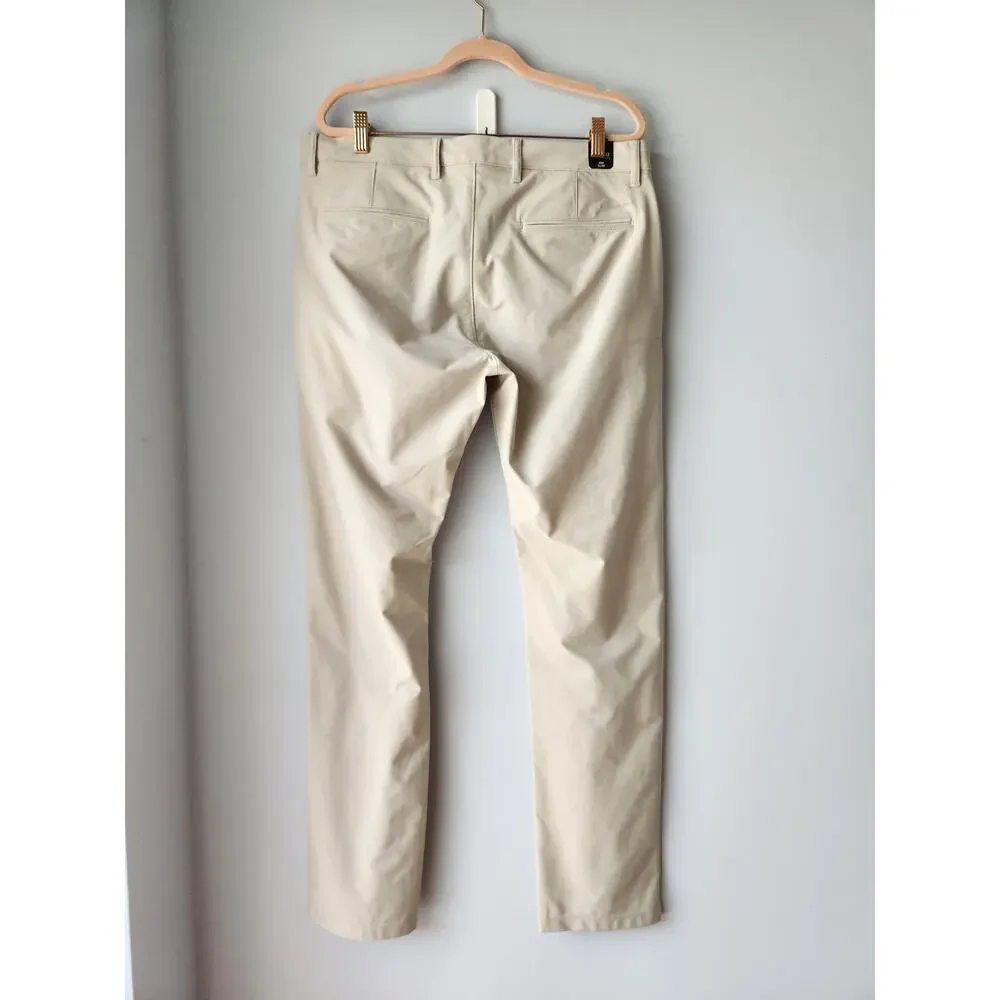 NWT J. Crew 484 Slim-Fit Tech Pant Savannah Sand  34/32